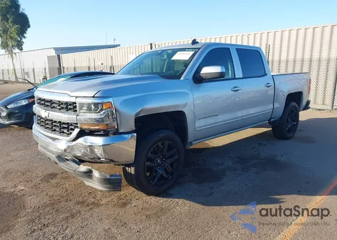 2018 Chevrolet Silverado 1500 1Lt из США, поврежденный, VIN 3GCPCREC4JG490503